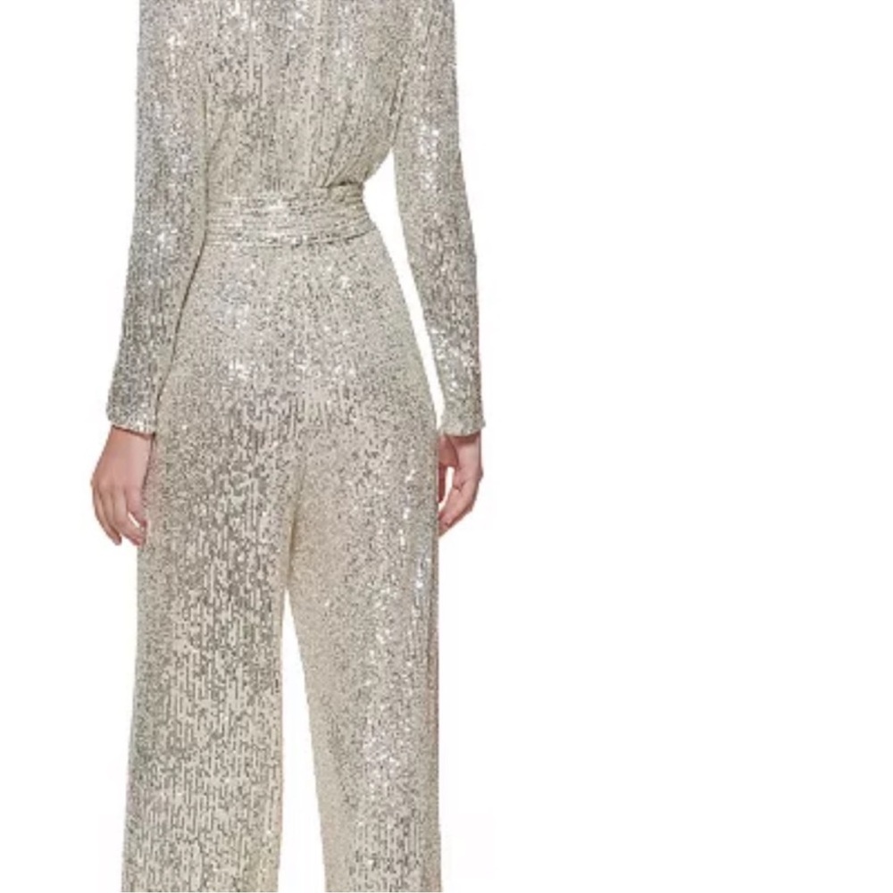 Eliza J Sequin Jumpsuit - Picture 6 of 13
